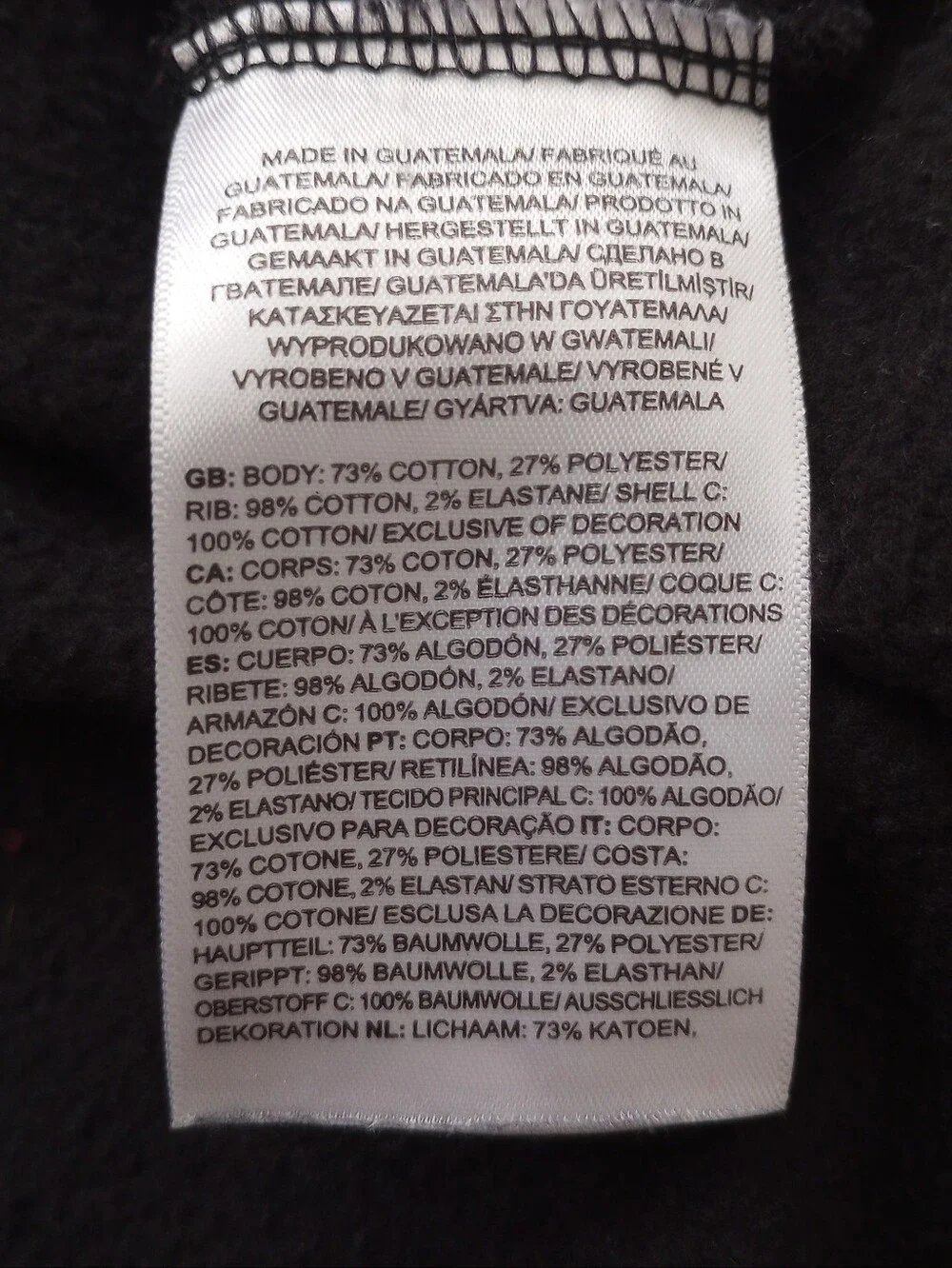 The North Face Black & White Hoodie Men's Size XXXL Never Stop Exploring